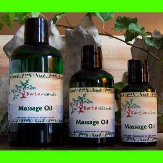 Sizes   Natural Hemp & Jojoba Massage Oil  