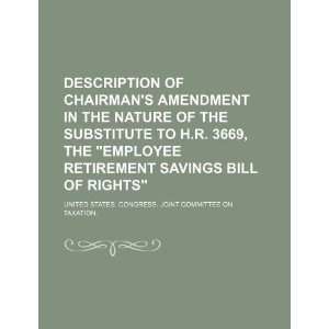   Employee Retirement Savings Bill of Rights (9781234881726) United