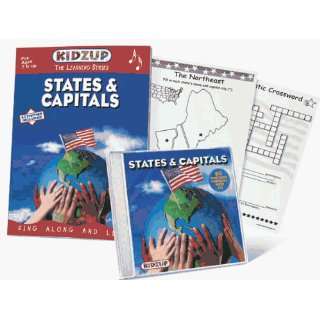  KIDZUP KCDB 05179 States & Capitals Book Set: Toys & Games