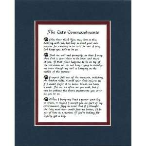  Cats Commandments Wall Decor Pet Saying Cat Saying: Home 