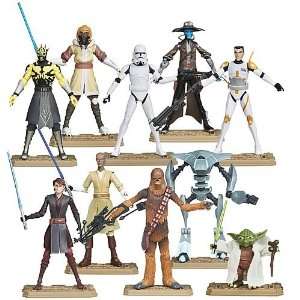    Star Wars Clone Wars 2012 Action Figures Wave 1: Toys & Games