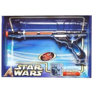: Star Wars Attack of the Clones Jango Fett Sound & Light Blaster Gun 