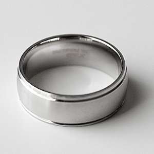  Mens Wedding Band Ring Stainless Steel 8mm Size 10 