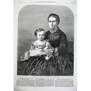  1866 Princess Wales Infant Prince Albert Victor Baby: Home & Kitchen