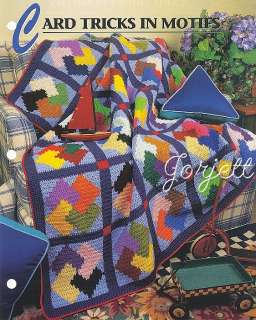 Card Tricks in Motifs Afghan, Annies crochet pattern  