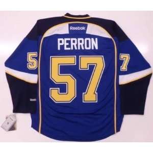  David Perron St. Louis Blues Reebok Premier Jersey   Small 