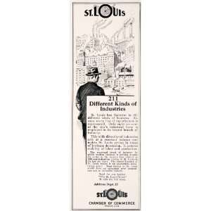  1926 Ad St. Louis Missouri Chamber Commerce Industrial 