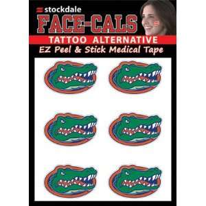  Florida Gators Logo Facial Sticker   Green: Sports 