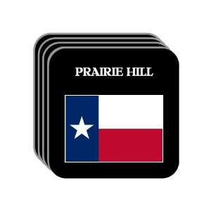  US State Flag   PRAIRIE HILL, Texas (TX) Set of 4 Mini 