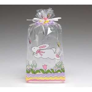   Bunny Easter Cellophane Cello Bags Party Favor: Office Products