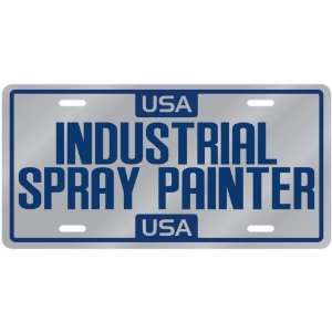  New  Usa Industrial Spray Painter  License Plate 