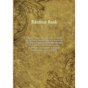   Icelandic vocabulary for travellers Rasmus Rask  Books