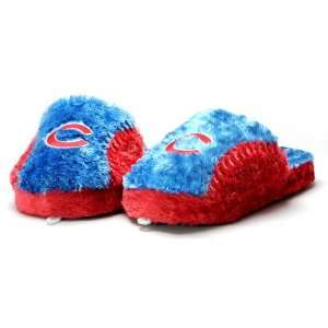  Chicago Cubs Fuzzy Ball Slippers