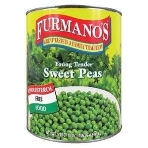 Sweet Peas   #10 Can:  Grocery & Gourmet Food
