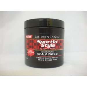  Soft Sheen Carson Sportin Style Scalp Cream 4.4oz Beauty