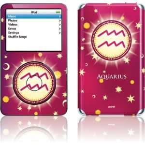  Aquarius   Stellar Red skin for iPod 5G (30GB)  