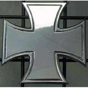  AMI Maltese Iron Cross Billet Hitch Cover with Black 
