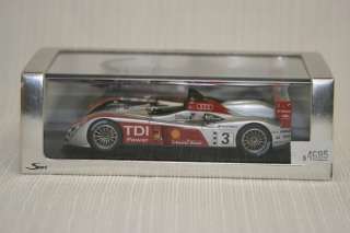 43 SPARK Audi R10 TDI No.3 Le Mans LM 2007 S0683 NEW  
