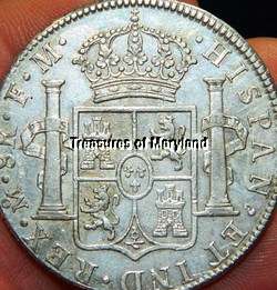 HISTORICAL EARLY AMERICA 1776 SPANISH SILVER 8 REALES  