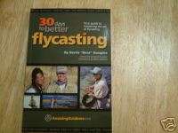 30 Days to Better Fly Casting Book Fishing Gift New  