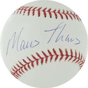 Marcus Thames Signed Baseball
