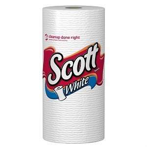  Scott Paper Towels, White, 1 roll: Home & Kitchen
