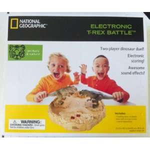    National Geographic Electronic T Rex Battle 