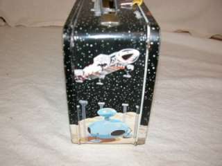 SPACE  1999 1975 ALADDIN THERMOS METAL LUNCHBOX ESTATE FIND  