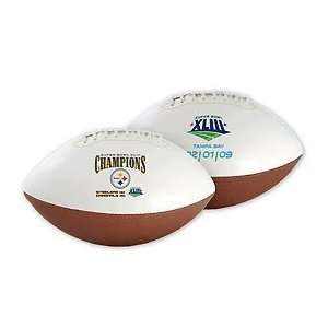   Steelers Super Bowl XLIII Champs Mini Football: Sports & Outdoors