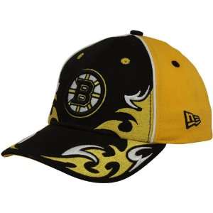   Bruins Youth Gold Black Team Ink Adjustable Hat