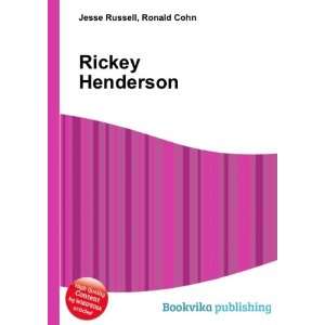  Rickey Henderson: Ronald Cohn Jesse Russell: Books