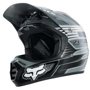  Fox Racing V 3 Striper Helmet   Medium/Black: Automotive