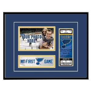    St. Louis Blues My First Game Ticket Frame