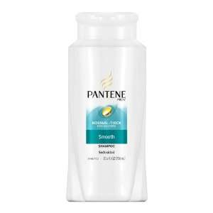 Pantene Pro V Normal Thick Hair Solutions Smooth Shampoo, 25.4 Fluid 