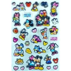 Cute Japanese Sparkling Micky Stickers (Embossing): Toys 