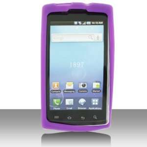  Samsung Captivate I897 Dr. Purple soft sillicon skin case 