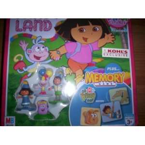  Dora Candy Land/Go Diego Go Memory Game 
