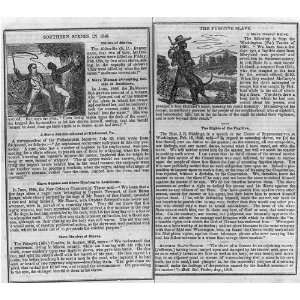  Southern Scenes,1846,Fugitive slave,dogs