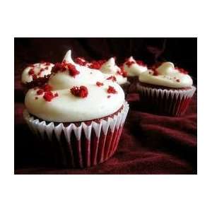 Dessert Red Velvet Cupcakes w/cream cheese frosting Mix  