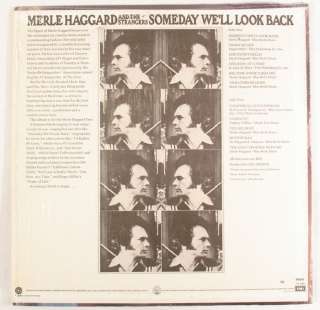 MERLE HAGGARD Someday Well Look Back 1971 LP NM   