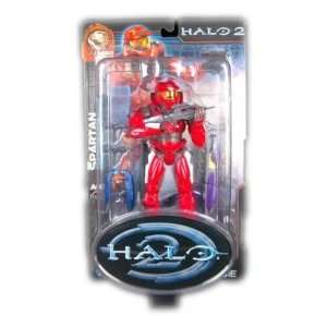  Halo 2 Action Figure Limited Edition Series 1 Red Spartan 