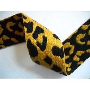  Leopard Print Flat Band 2 Inch Wrights 10 Yds Arts 
