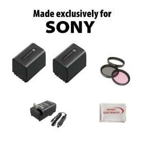  7200mAh Total For Sony Digital Camcorder DCR SR68 SR88 SX83 CX110 