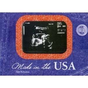   75029 Denim Made in The USA Sonogram Picture Frame 