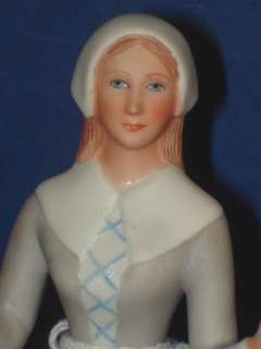   American Women PRISCILLA ALDEN Half Doll US Historical Society MIB