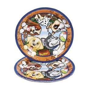   Puppy Plates   Tableware & Party Plates: Health & Personal Care