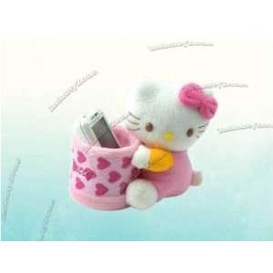  Hello Kitty Plush iPod Wii Remote Phone Stand Holder 