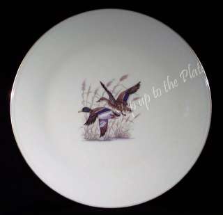 Lenox China MALLARD Ducks Dinner Plate /s 10.75 Ivory Gold NWOT No 