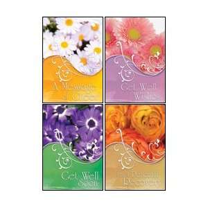  Scripture Greeting Cards KJV Boxed Get Well   Petals of 