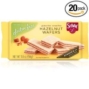Schar Hazelnut Wafers, 1.8 Ounce (Pack Grocery & Gourmet Food